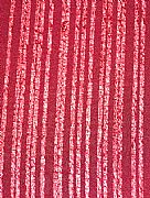 2 x CURTAIN 180 cm X 220 cm CONCEALED TAB BURGUNDY RED STRIPED SURRY